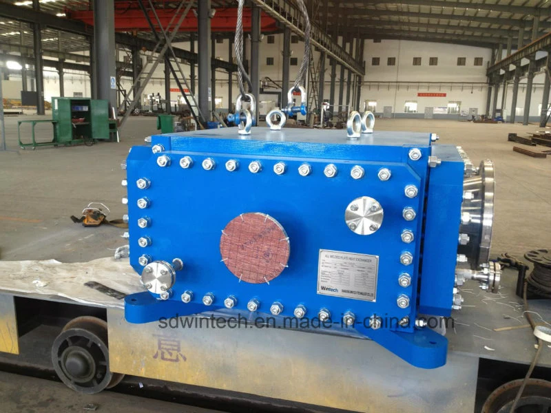 Industrial Stainless Steel All Welded Plate Type Heat Exchanger/Block Structure